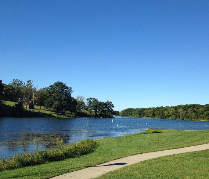Nine Eagles State Park, Iowa, USA